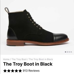 Like new, men’s size 8 TAFT Troy boots